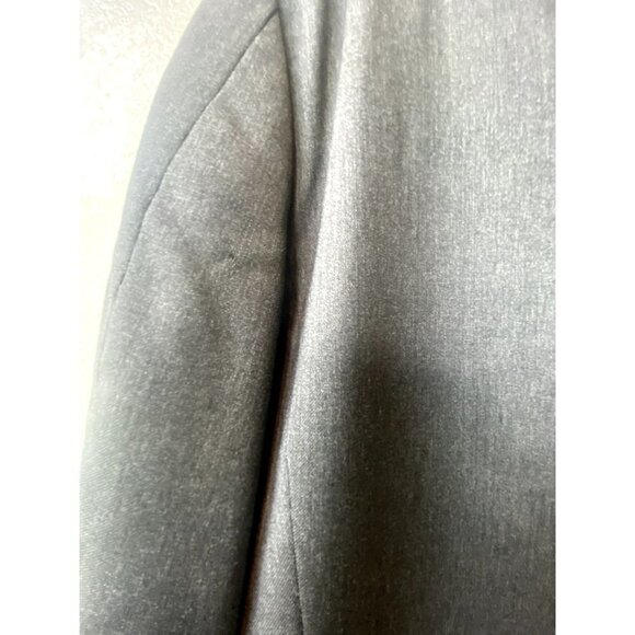 Banana Republic Mens 42R 100% Wool Three Button Gray Sport Coat Jacket - Picture 12 of 12